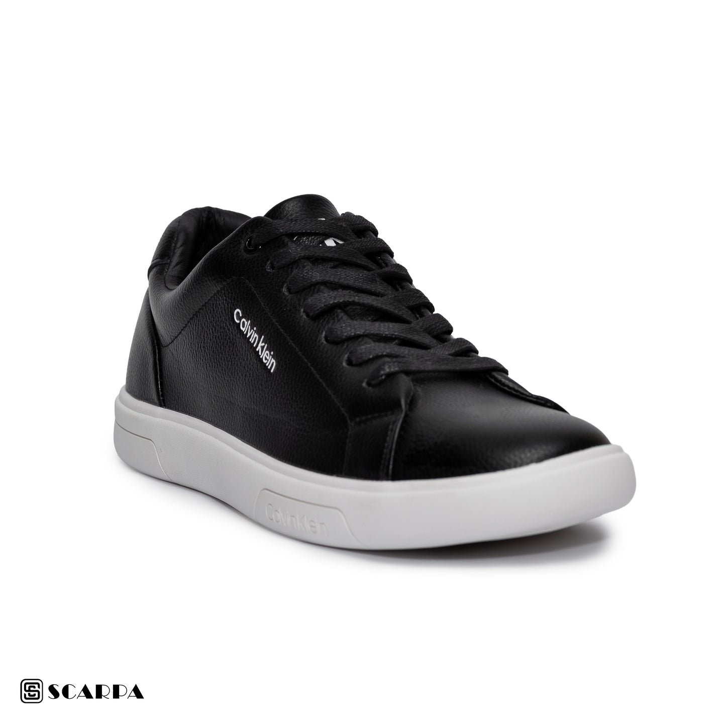 New comfartable Fashion Sneakers with BLACK&WHITE Color ,Scarpa Model Calvin Klein