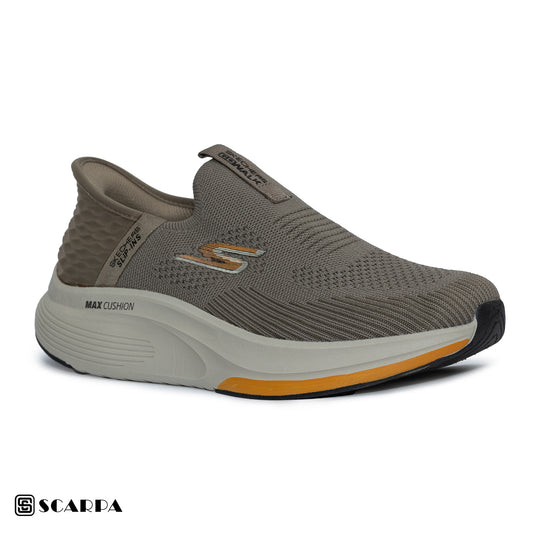 New comfartable Men's Skechers with COFFE Color ,Model  SC MAX 03