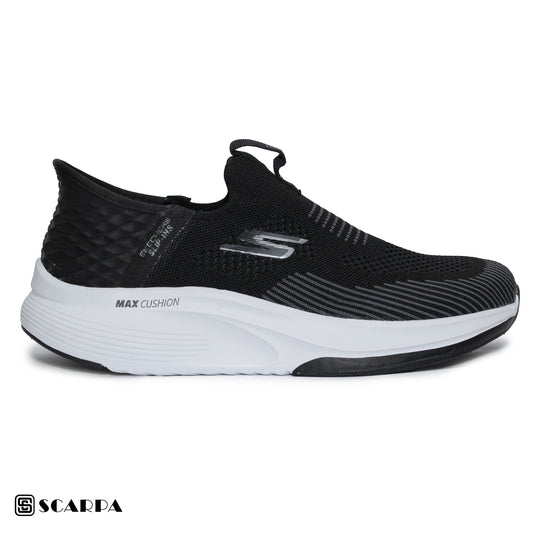 New comfartable Men's Skechers with BLACK&WHITE Color ,Model  SC MAX 03