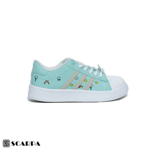 New comfartable Fashion Sneakers with GREEN Color ,Scarpa Model SH2 L-289