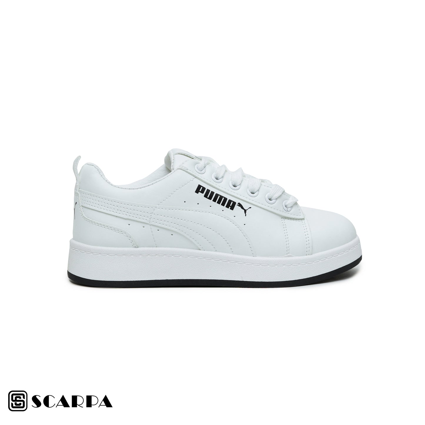 New comfartable Fashion Sneakers with WHITE&BLACK Color ,Scarpa Model Z640