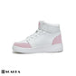 New comfartable Fashion Sneakers with WHITE&ROSE Color ,Scarpa Model Z602