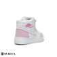 New comfartable Fashion Sneakers with WHITE&ROSE Color ,Scarpa Model Z602