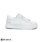 New comfartable Fashion Sneakers with WHITE.GOLD Color ,Scarpa Model SH2 L-56