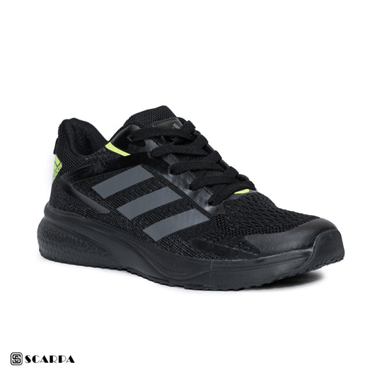 New comfartable Fashion Sneakers with  BLACK Color ,Scarpa Model ADD.HM