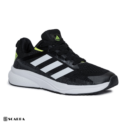 New comfartable Fashion Sneakers with  BLACK &WHITE Color ,Scarpa Model ADD.HM