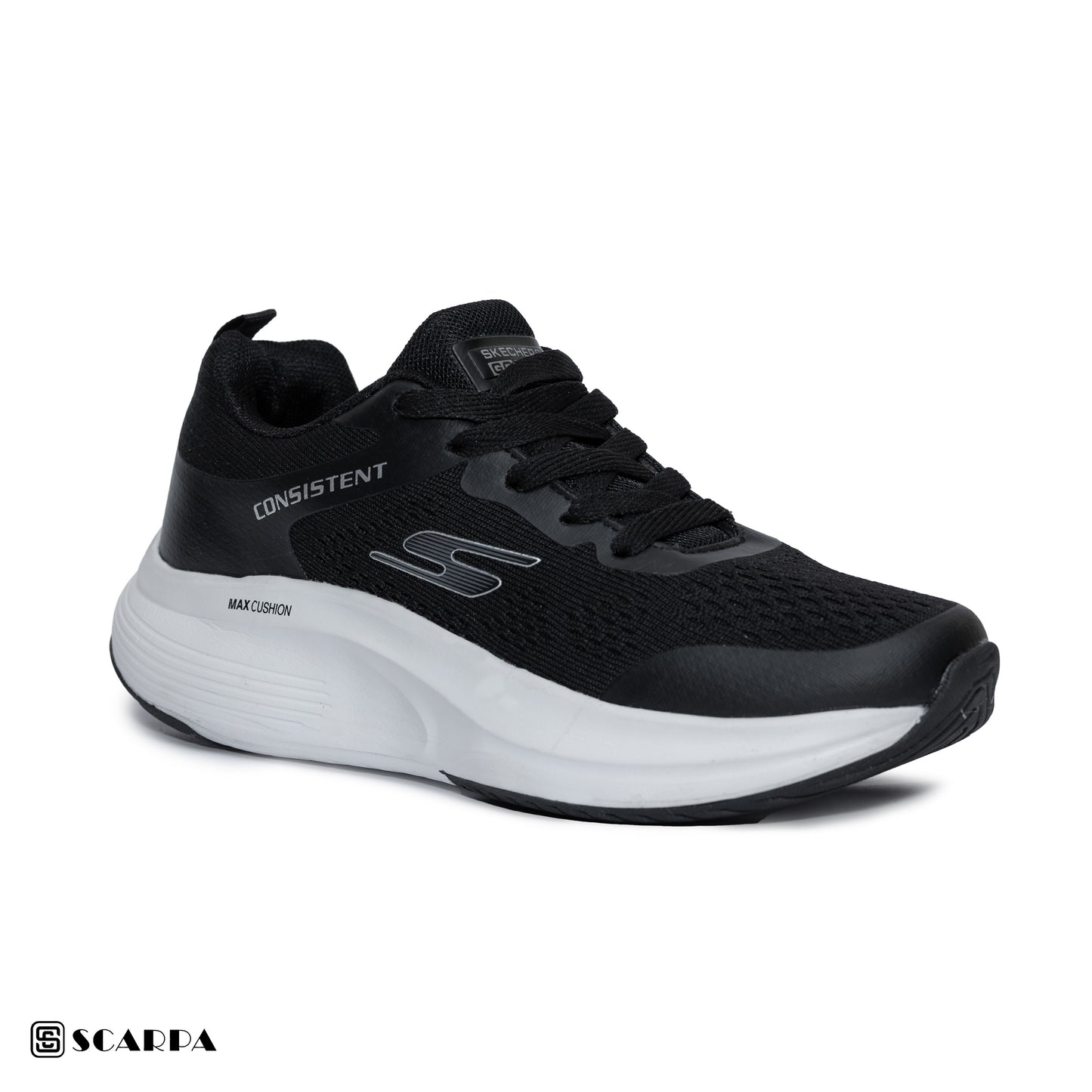 New comfartable Skechers with BLACK Color ,Model  SC MAX/ W