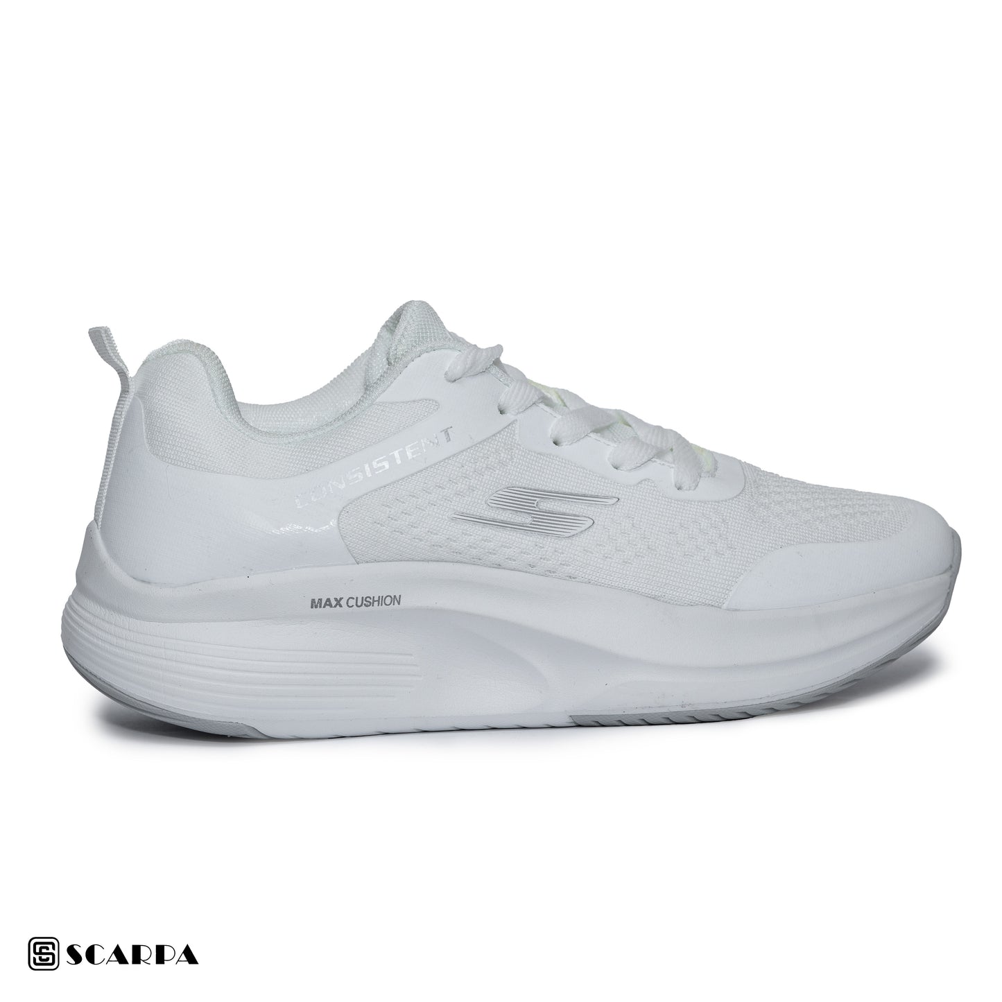 New comfartable Skechers with WHITE Color ,Model  SC MAX/ W