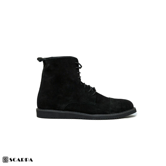 New comfartable Scarpa Leather Boot with   BLACK  Color  Model V L2