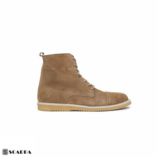 New comfartable Scarpa Leather Boot with  COFFE  Color  Model V L2