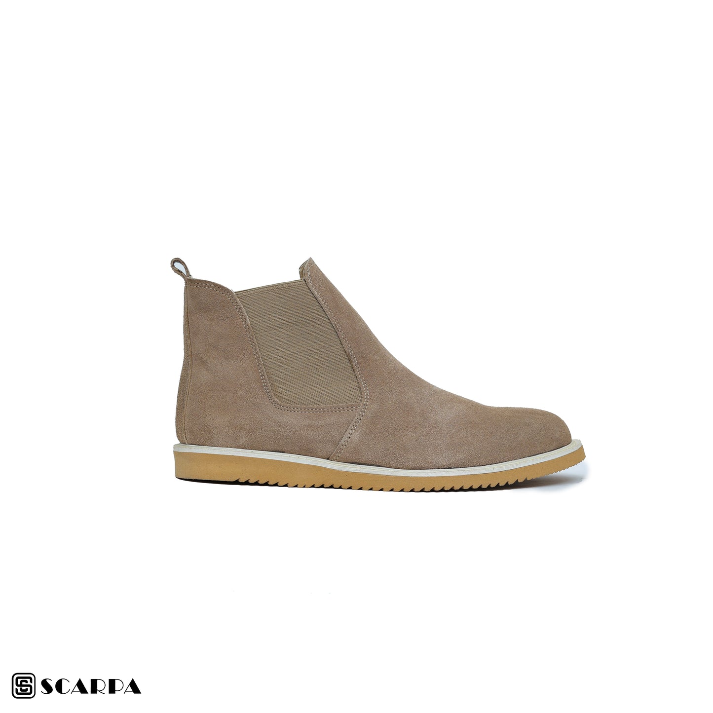 New comfartable Scarpa Leather Boot with  COFFE Color  Model V L1