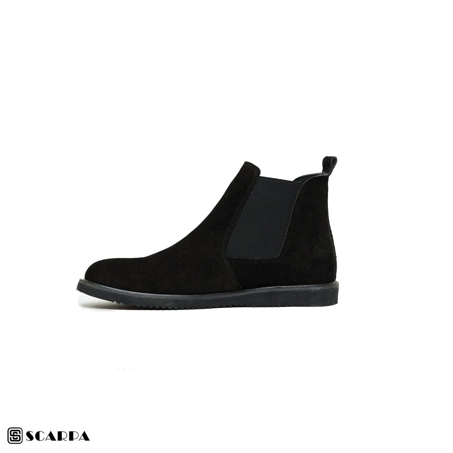 New comfartable Scarpa Leather Boot with  BLACK Color  Model V L1