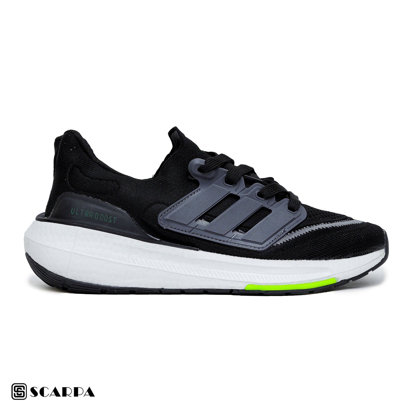 New comfartable Fashion Sneakers with BLACK&WHITE  Color ,Scarpa Model ULTRA BOOST