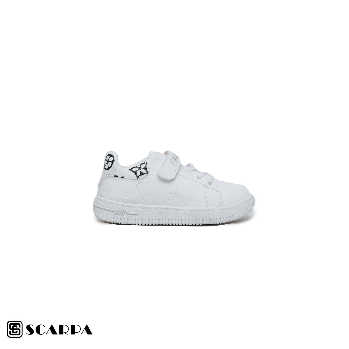 Scarpaa Comfartable Fashion KIDS Sneakers model kids7206-WHITE