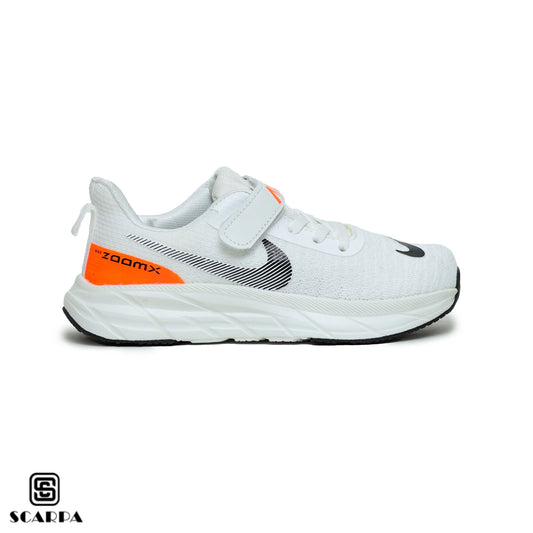 Scarpaa Comfartable Fashion KIDS Sneakers model NI KIDS-WHITE&ORANGE