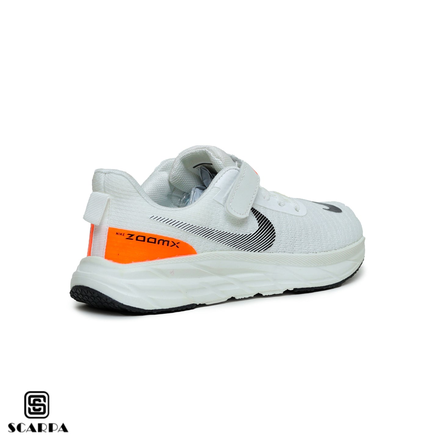 Scarpaa Comfartable Fashion KIDS Sneakers model NI KIDS-WHITE&ORANGE