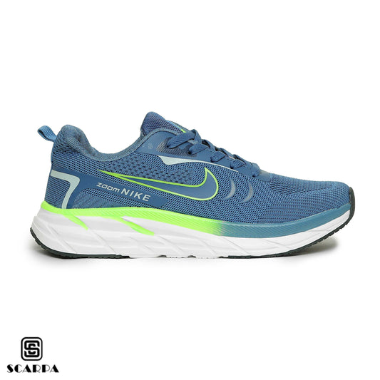 New comfartable Fashion Sneakers with BLUE Color ,Scarpa Model NIKE ZOOM 02