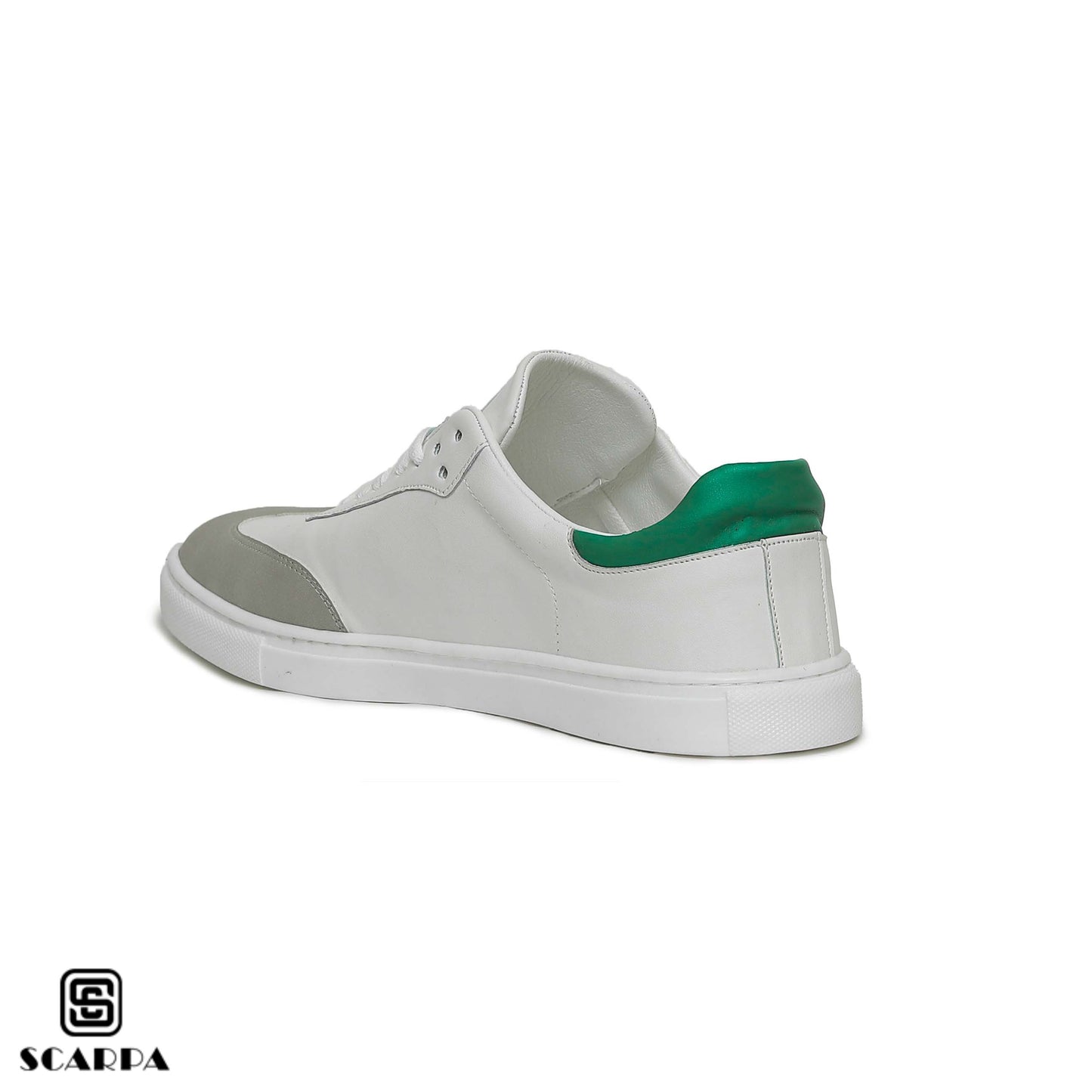 Scarpaa Comfartable Fashion Sneakers model V172 WHITE&GREEN