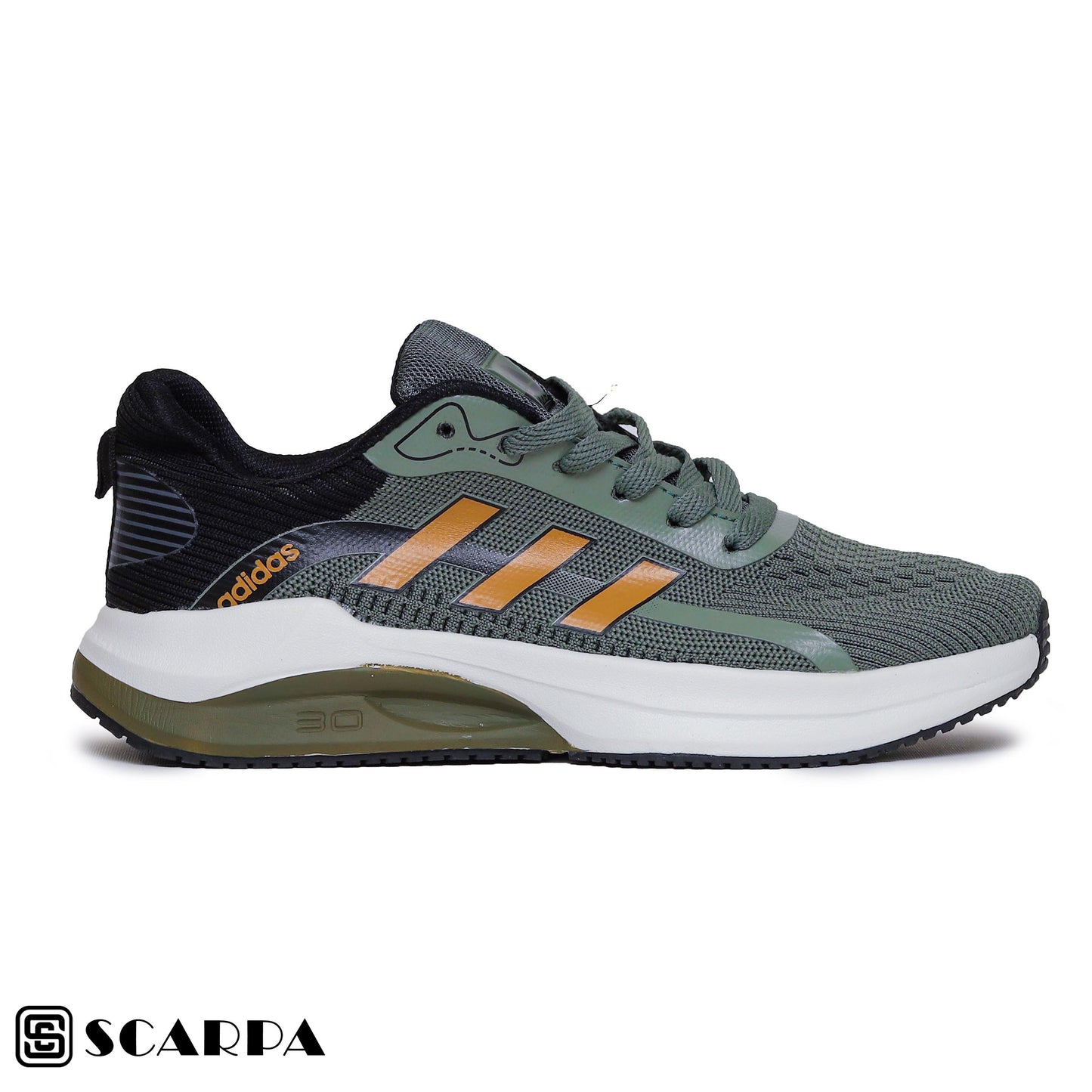 New comfartable Fashion Sneakers with  GREEN Color ,Scarpa Model ADD A20