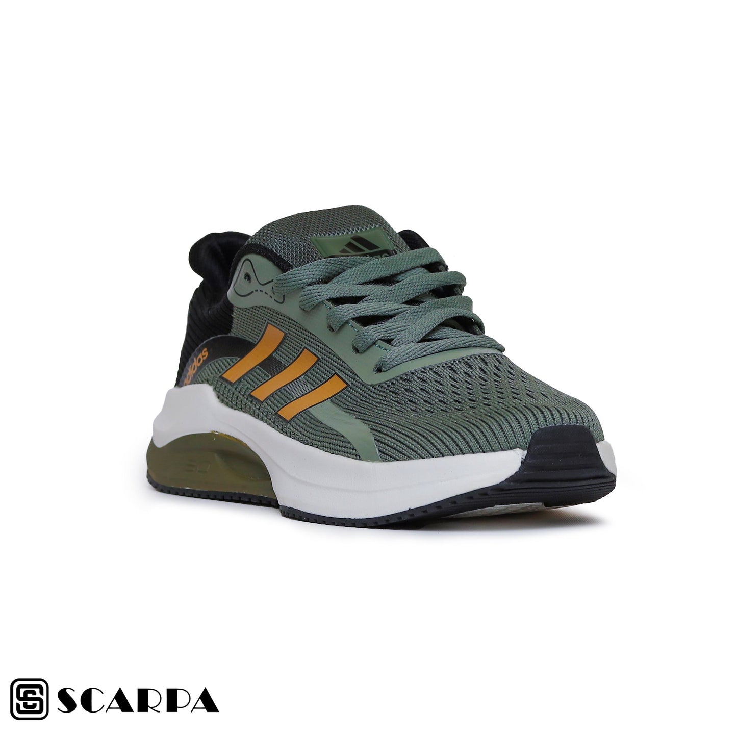 New comfartable Fashion Sneakers with  GREEN Color ,Scarpa Model ADD A20