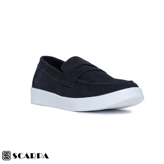 New comfartable Fashion Sneakers with BLACK Color ,Scarpa Model VA11