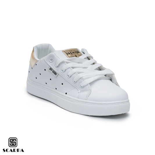 New comfartable Fashion Sneakers with WHITE Color ,Model H306