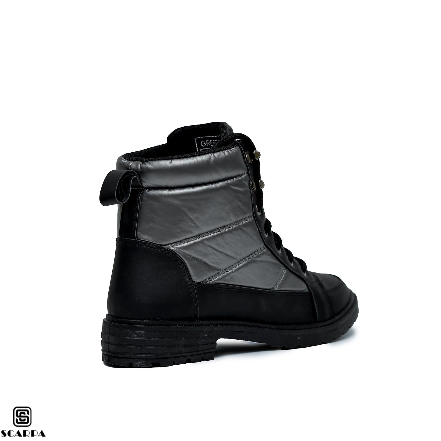 Scarpa Fashion Boot Model GR375-BLACK&SILVER