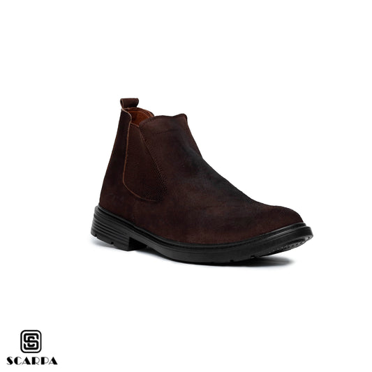 Scarpa Leather Boot with BROWEN Color  Model CL 505