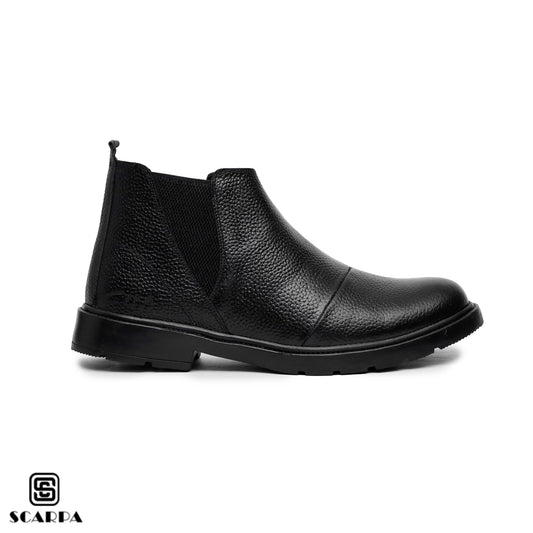 Scarpa Leather Boot with BLACK Color  Model CL 801