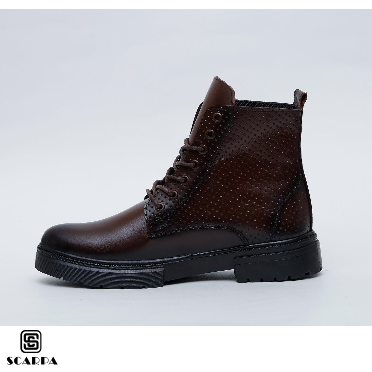 Scarpa Leather Boot with BROWEN Color  Model CL 815