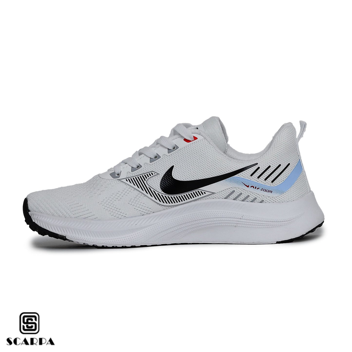 New comfartable Fashion Sneakers with WHITE  Color ,Scarpa Model NIKE ZOOM