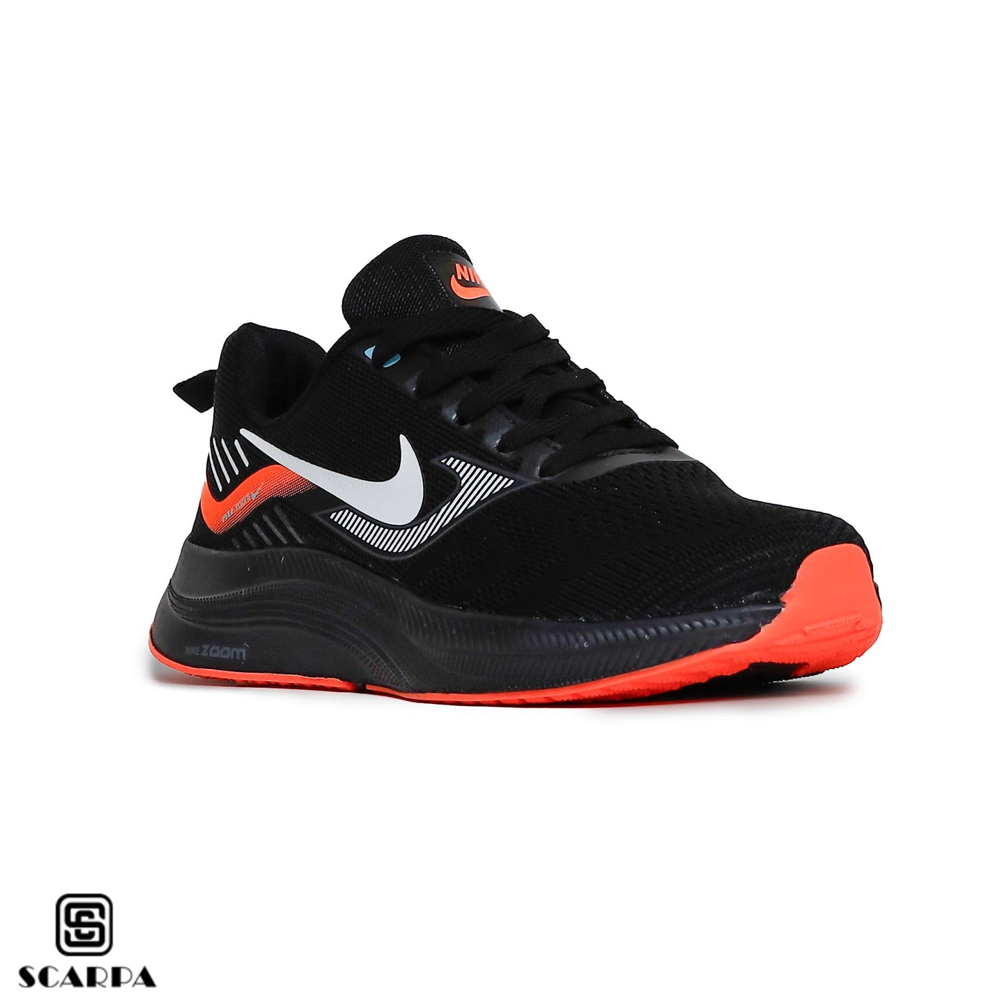 New comfartable Fashion Sneakers with BLACK Color ,Scarpa Model NIKE ZOOM