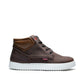 Scarpaa Men High Top Sneakers model V1188 COFFEE