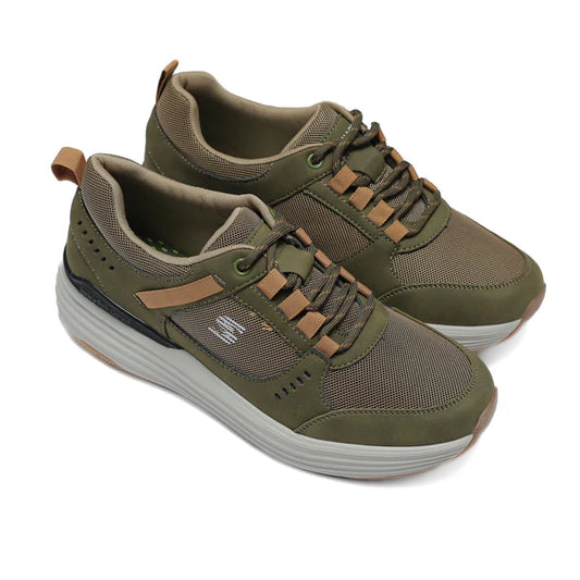New comfartable Men's Skechers with GREEN Color ,Model  VL26