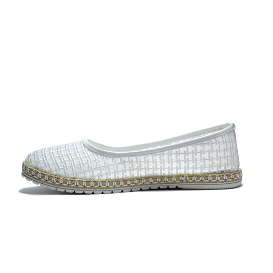 WHITE Casual Slip on Shoes For Women ,Model AA