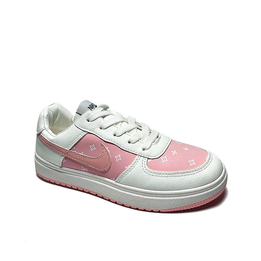 Scarpaa Comfartable Fashion Women Sneakers model ST800/29-WHITE&PINK