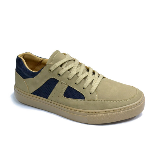 New comfartable Fashion Sneakers with BEIGE Color ,Scarpa Model v107