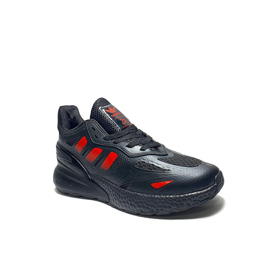 Scarpaa Comfartable Fashion MEN Sneakers model ZX-BLACK&RED